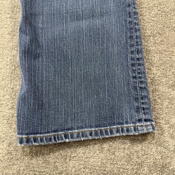 BKE Wendi Stretch Bootcut Medium Wash Denim Jeans Womens 33x31.5 Distressed Y2K - Picture 11 of 11